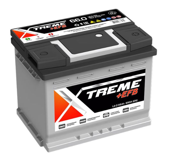 XTREME +EFB 66 обр (L2.0, 690А)