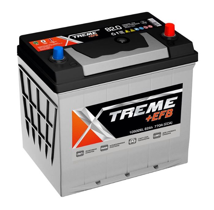 XTREME +EFB  82 обр (105D26L, 770А)